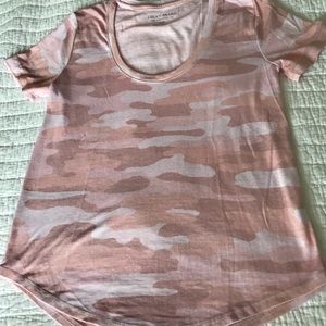 Pink camo tee shirt